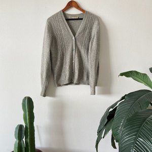 Vintage Harrods Cashmere Cardigan